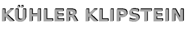 K&uuml;hler Klipstein